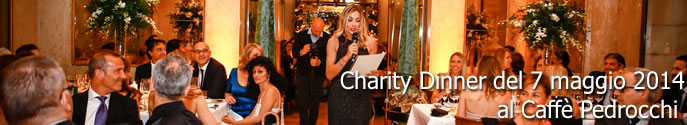 Foto gallery Charity Dinner del 7 maggio 2014 al Caffè Pedrocchi parte 2