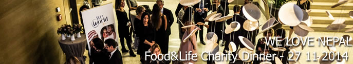WE LOVE NEPAL Food&Life Charity Dinner - 27 11 2014 parte 2